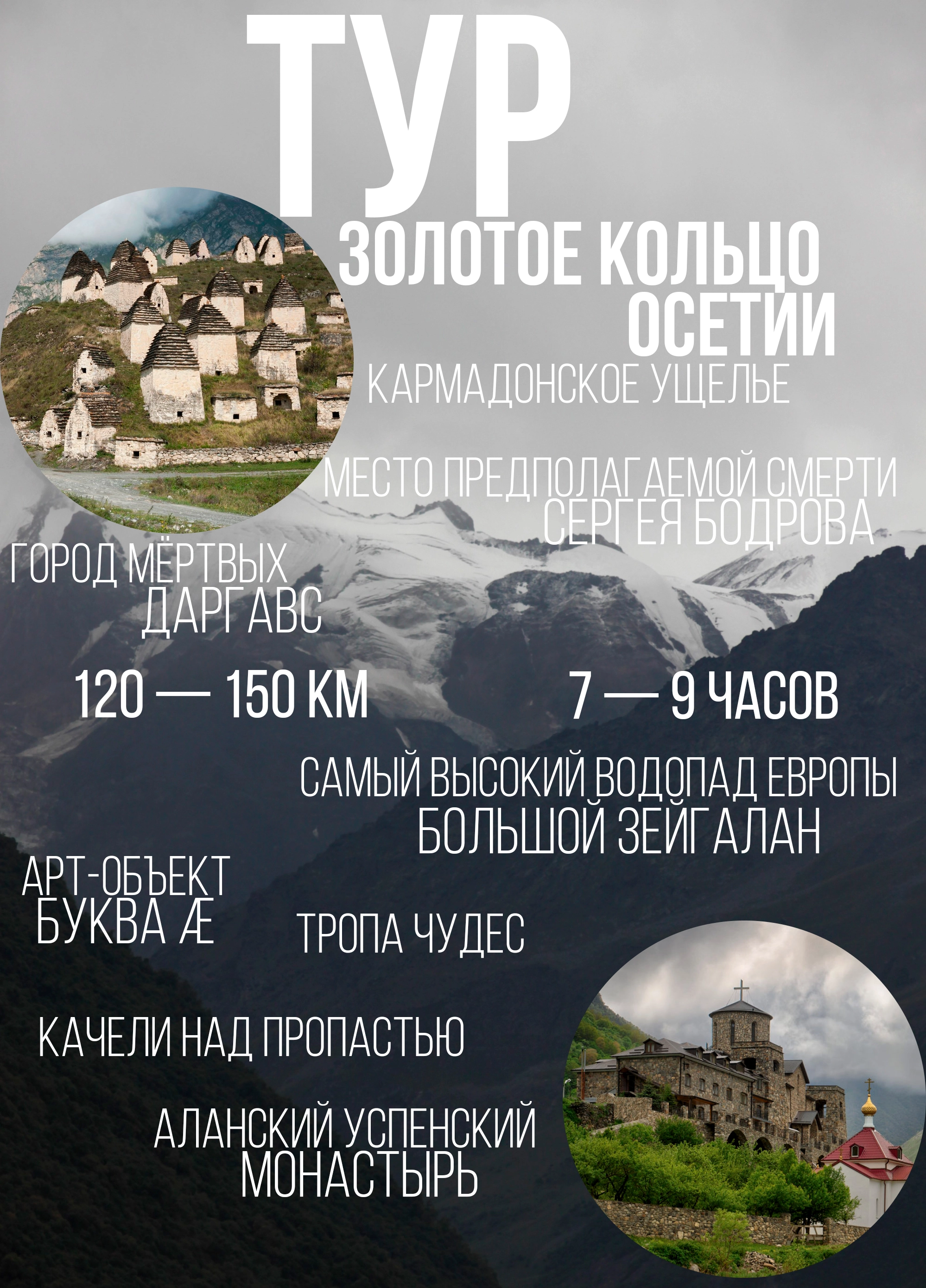 Золотое кольцо Осетии